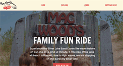 Desktop Screenshot of macwoodsdunerides.com